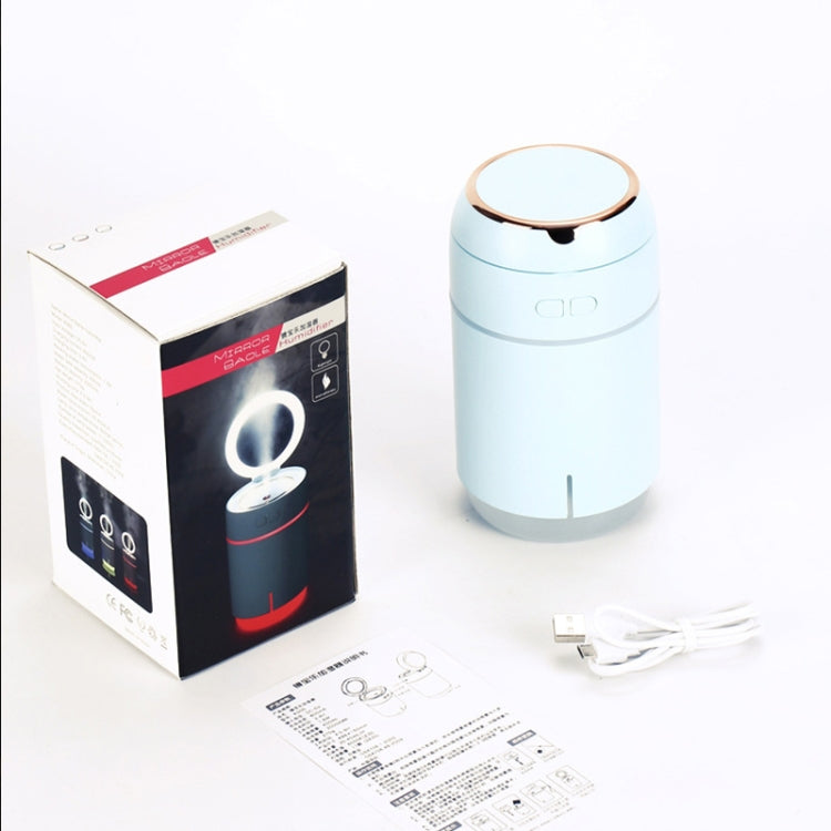 K005 Portable Hydrating LED Fill Light Makeup Mirror USB Mini Humidifier(White) - free shipping - PMC TechLife - Order now!