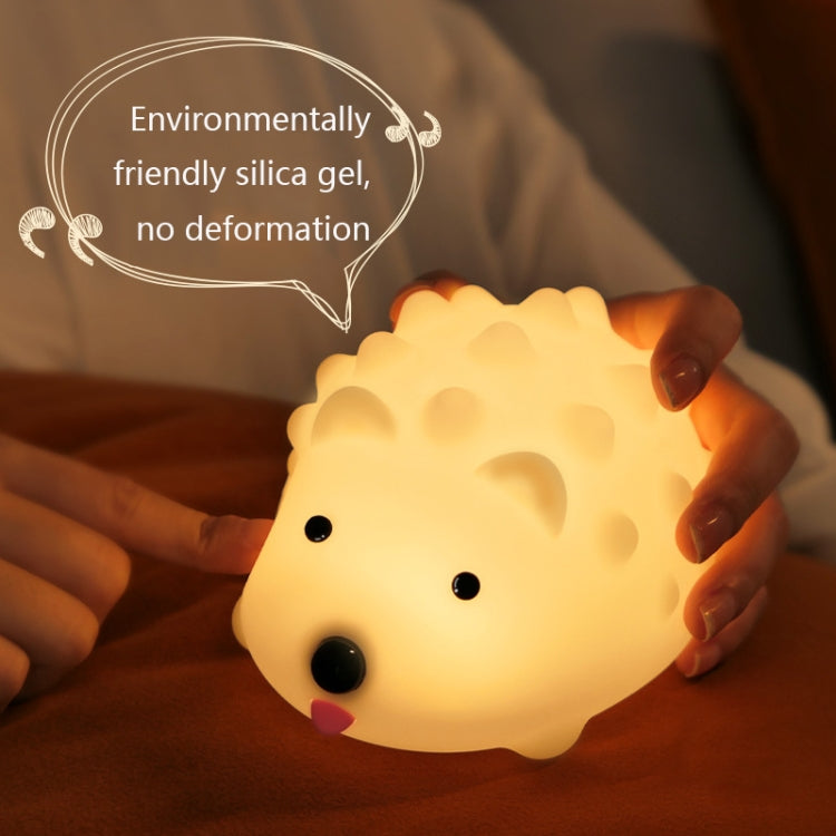 ZD-27 Cute Hedgehog Night Light Timer Dimming USB Bedside Lamp, Style: Button Control - Night Lights by PMc TechLife | Online Shopping South Africa | PMc TechLife | Buy Now Pay Later Mobicred