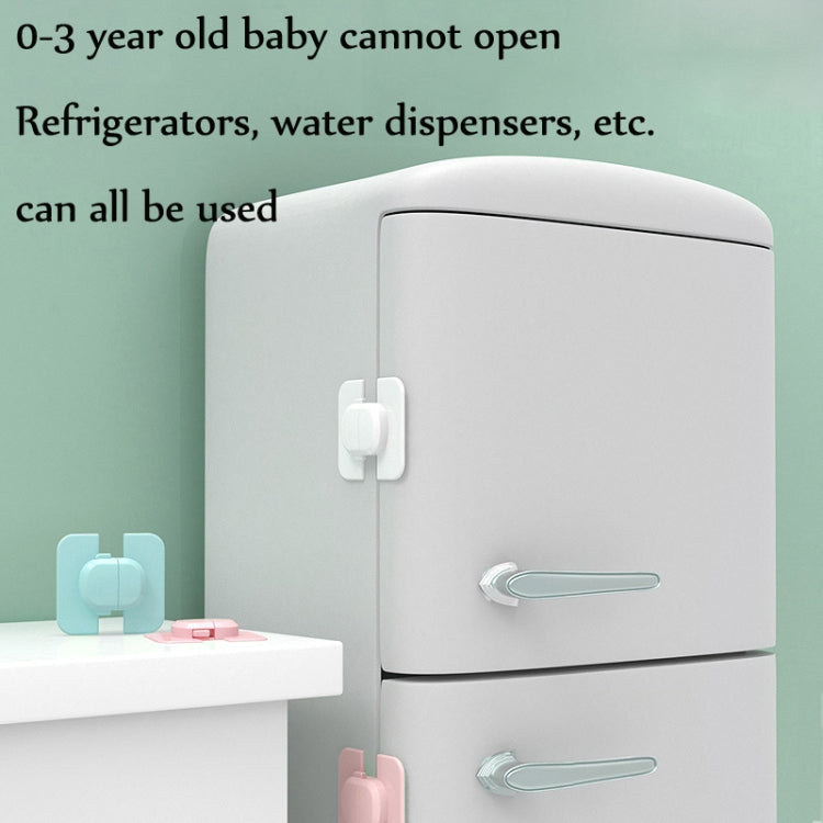 5 PCS Baby Refrigerator Water Dispenser Safety Lock Baby Safety Products(White) - Safety Equipment by PMC TechLife | Online Shopping South Africa | PMC TechLife | Buy Now Pay Later Mobicred