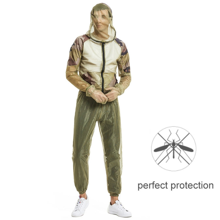 Camping Adventure Anti-Mosquito Bite Suit Summer Outdoor Fishing Breathable Mesh Anti-Mosquito Suit, Specification: Three-piece Full Set(S / M) - Anti-mosquito Clothing by PMC TechLife | Online Shopping South Africa | PMC TechLife | Buy Now Pay Later Mobicred