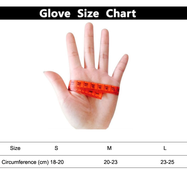 JUNGLE LEOPARD Outdoor Sports Mountaineering Full Finger Gloves Mesh Touch Screen Anti-Skid Gloves, Size: L(Orange+Yellow) - Full Finger Gloves by JUNGLE LEOPARD | Online Shopping South Africa | PMC TechLife | Buy Now Pay Later Mobicred