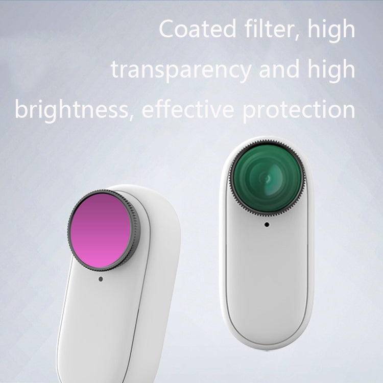 Sunnylife Sports Camera Filter For Insta360 GO 2, Colour: 3 in 1 CPL+ND8+ND16 - Len Accessories by PMC TechLife | Online Shopping South Africa | PMC TechLife | Buy Now Pay Later Mobicred