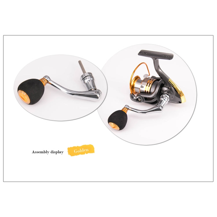 DEUKIO All-Metal EVA Rocker Fishing Reel Rocker Aluminum Alloy Knob For Fish Reel Tackle Accessory, Specification: Medium (Golden) - free shipping - PMC TechLife - Order now!