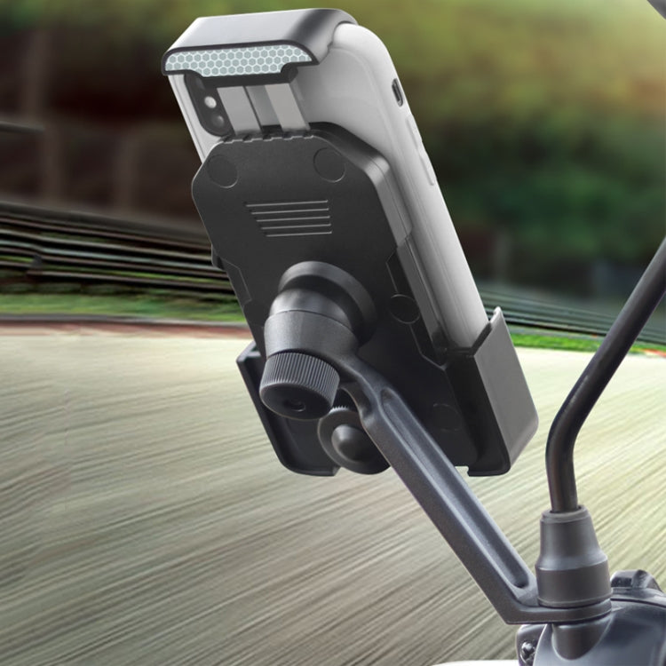 HW-68 Motorcycle Bicycle Navigation Mobile Phone Bracket, Style: Rearview Mirror - Holder by PMC TechLife | Online Shopping South Africa | PMC TechLife | Buy Now Pay Later Mobicred