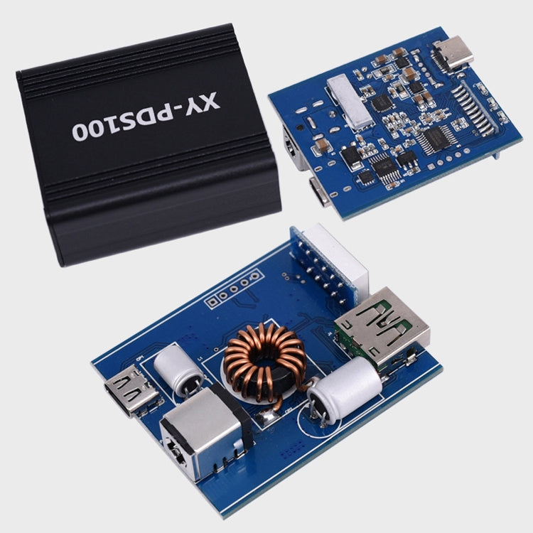 PDS100 QC4.0 PD3.0 Type-C DC 12-28V 100W Step Down Mobile Phone Quick Charger Module for Huawei SCP/FCP iOS PD - Other Accessories by PMC Jewellery | Online Shopping South Africa | PMC Jewellery | Buy Now Pay Later Mobicred