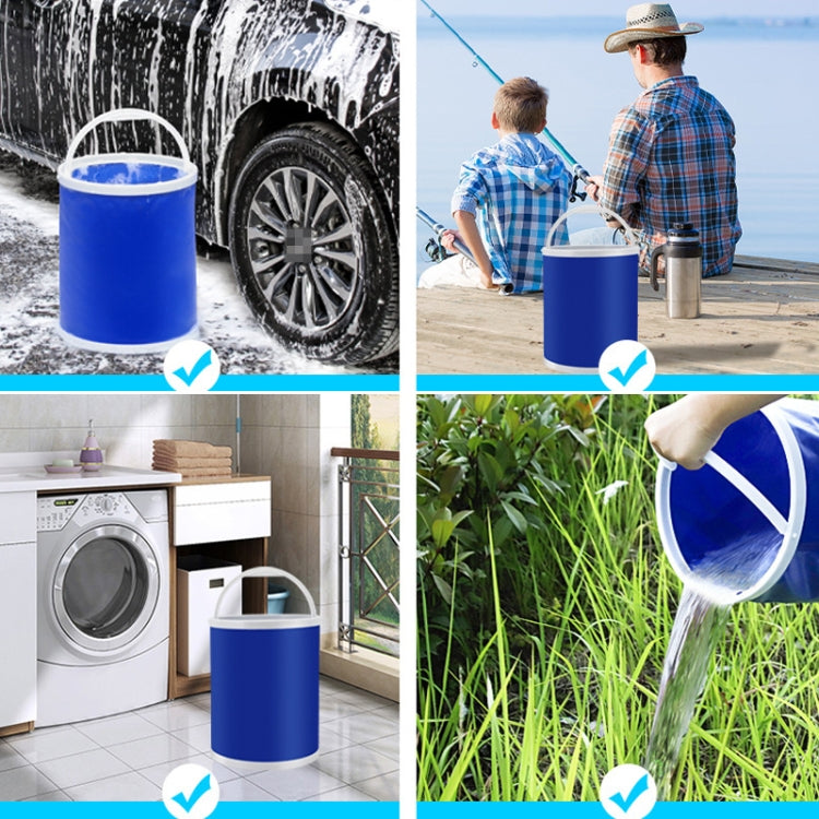 3 PCS 13L Car Folding Telescopic Bucket Portable Car Washing Special Bucket Outdoor Travel Fishing Bucket - Stowing Tidying by PMC TechLife | Online Shopping South Africa | PMC TechLife | Buy Now Pay Later Mobicred