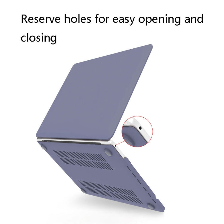 Hollow Style Cream Style Laptop Plastic Protective Case For MacBook Pro 13 A2251 & A2289 & A2338 2020(Tranquil Blue) - MacBook Pro Cases by PMC TechLife | Online Shopping South Africa | PMC TechLife