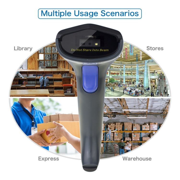 NETUM High-Precision Barcode QR Code Wireless Bluetooth Scanner, Model: Wired - free shipping - PMC Jewellery - Order now!