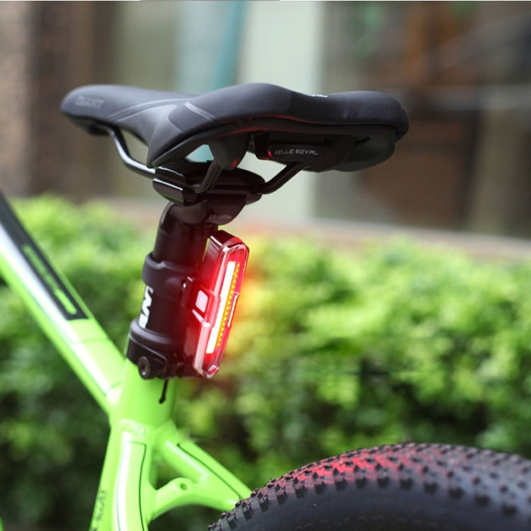 Bicycle Light USB Charging LED Warning Light Night Riding COB Tail Light, Specification: 7505B Red White Light - free shipping - PMC TechLife - Order now!