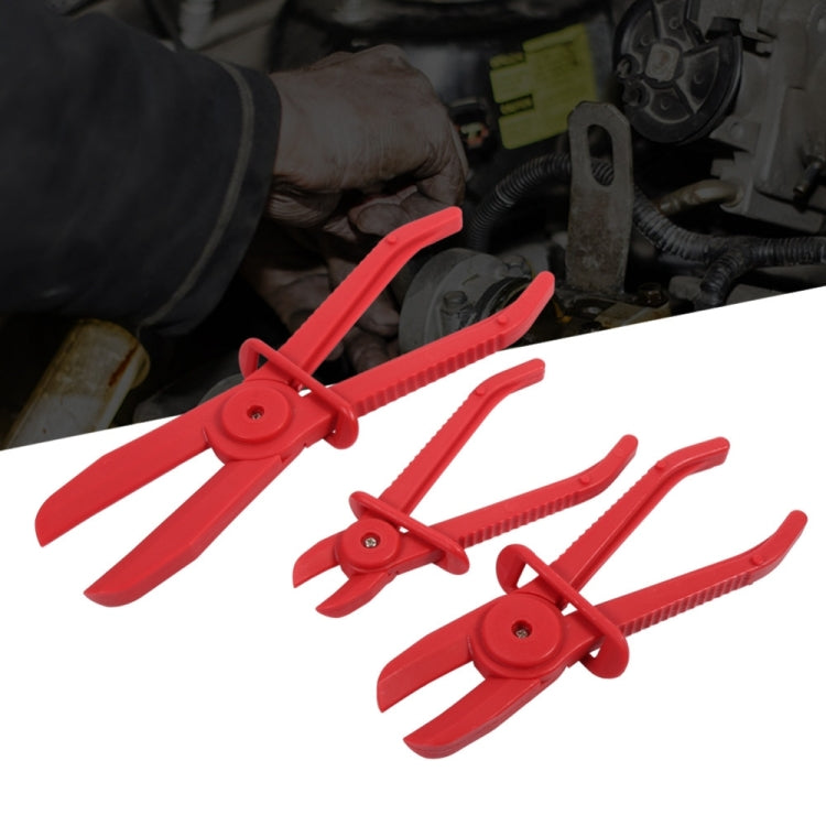 3 PCS/Set Car Nylon Hose Clamp Tool Set Brake Fuel Water Line Clamp Plier (Blue) - free shipping - PMC TechLife - Order now!