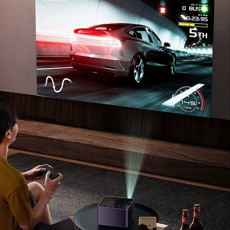 K1 1080P HD Motorized Focus Projector Home 5G Dual-Band WiFi Wireless Projector(UK Plug) - free shipping - PMC Jewellery - Order now!