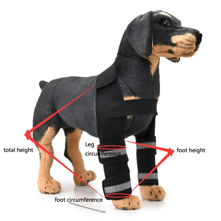 Pet Dog Leg Knee Guard Surgery Injury Protective Cover, Size: M(Anti-glory Model (Red)) - Protective & Protection by PMC TechLife | Online Shopping South Africa | PMC TechLife | Buy Now Pay Later Mobicred