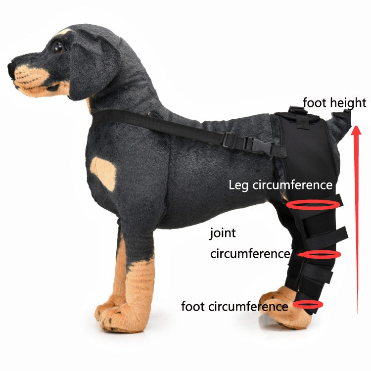 Pet Dog Leg Knee Guard Surgery Injury Protective Cover, Size: M(Blue) - Protective & Protection by PMC TechLife | Online Shopping South Africa | PMC TechLife | Buy Now Pay Later Mobicred