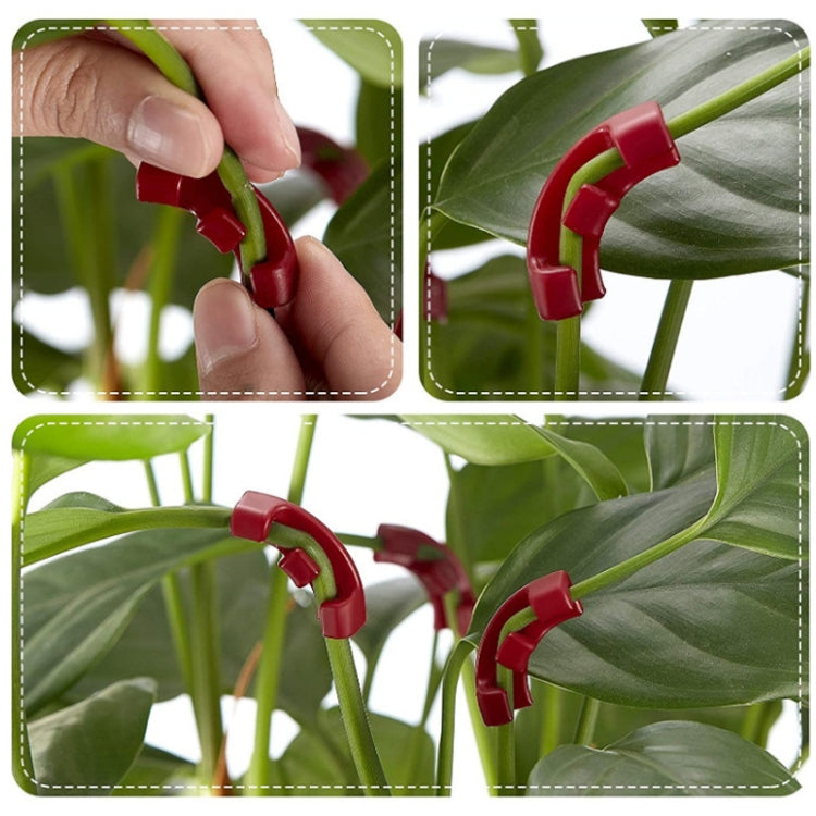 30 in 1Y0082 90 Degree Plant Bender Auxiliary Device Gardening Plant Tool(Red) - Plant Support & Care by PMC TechLife | Online Shopping South Africa | PMC TechLife | Buy Now Pay Later Mobicred