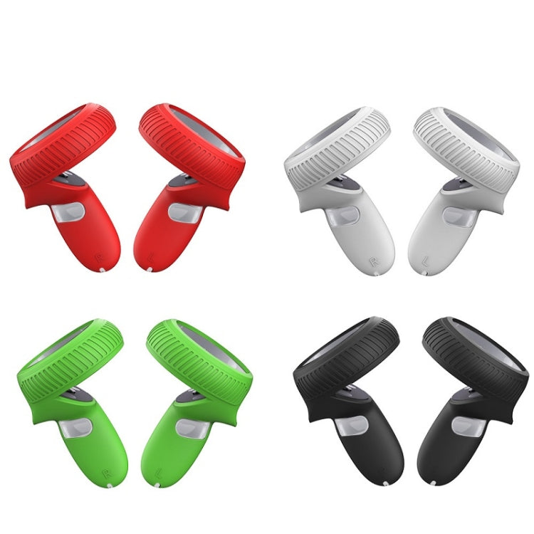 VR Handle Silicone Non-slip Drop Resistant Protective Cver For Meta Quest(White) - VR Accessories by PMC TechLife | Online Shopping South Africa | PMC TechLife | Buy Now Pay Later Mobicred