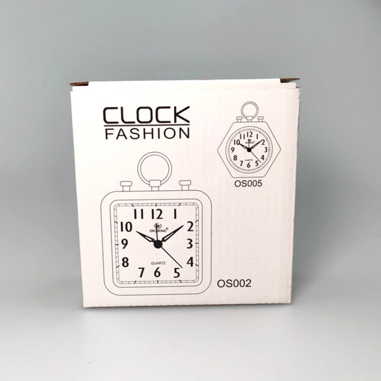 Candy Color Office Home Student Square Alarm Clock(Grey) - Alarm Clocks by PMc TechLife | Online Shopping South Africa | PMc TechLife | Buy Now Pay Later Mobicred