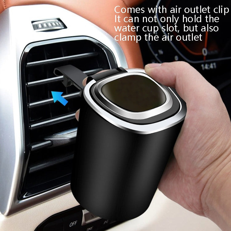 2 PCS Car Ashtray With Cover Hanging Invisible With LED Light Car Ashtray(Board) - Ashtrays by PMC TechLife | Online Shopping South Africa | PMC TechLife | Buy Now Pay Later Mobicred