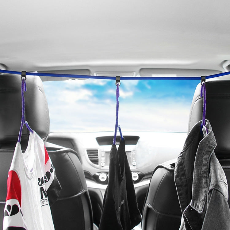 RUNDONG AUTO ACCESSORIES R-8040 Car Luggage Fixed Rope Outdoor Travel Car Interior Clothing Rope(1.5m Blue) - Tapes & Ropes by PMC TechLife | Online Shopping South Africa | PMC TechLife | Buy Now Pay Later Mobicred