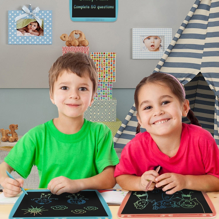 15inch Charging Tablet Doodle Message Double Writing Board LCD Children Drawing Board, Specification: Monochrome Lines (Blue) - by PMC TechLife | Online Shopping South Africa | PMC TechLife | Buy Now Pay Later Mobicred