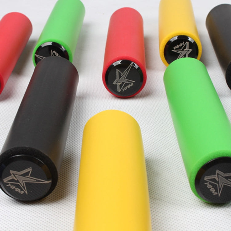 MEROCA Mountain Bike Grip Cover Shock Absorbic Silicone Handlebar Sponge Cover(Green) - Bicycle Grips by PMc TechLife | Online Shopping South Africa | PMc TechLife | Buy Now Pay Later Mobicred