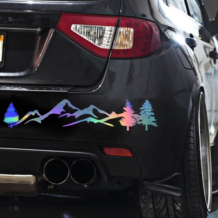 2 PCS D-791 Mountain Forest Car Sticker SUV Off-Road Vehicle Body Sticker Rear Windshield Car Sticker (Colour) - Decorative Sticker by PMC TechLife | Online Shopping South Africa | PMC TechLife | Buy Now Pay Later Mobicred