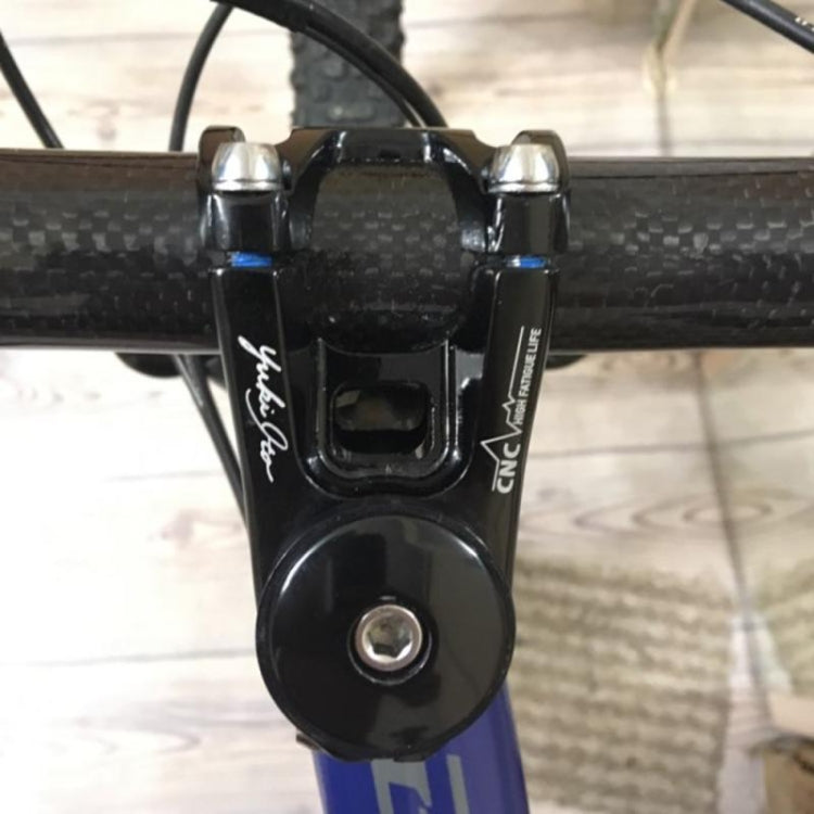 KRSEC CNC Ultra Light Short-Handed Mountain Bike Aluminum Alloy 50mm Riser, Colour: Red Black - Bicycle Grips by PMc TechLife | Online Shopping South Africa | PMc TechLife | Buy Now Pay Later Mobicred