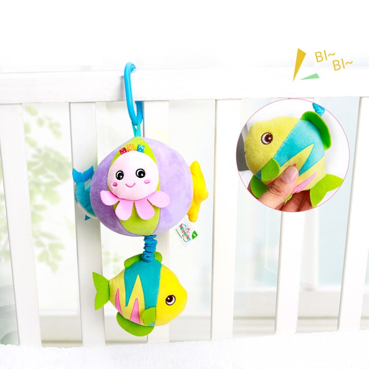 Three-dimensional Animal Baby Music Pull Bell Cloth Ball Bed Hanging Toy Baby Comfort Plush Bed Bell(Sky Series 2B) - Baby Toys by PMC TechLife | Online Shopping South Africa | PMC TechLife | Buy Now Pay Later Mobicred
