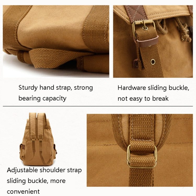 FB-1235-32 SLR Camera Canvas Bag Casual Shoulder Digital Bag(Green) - free shipping - PMC TechLife - Order now!