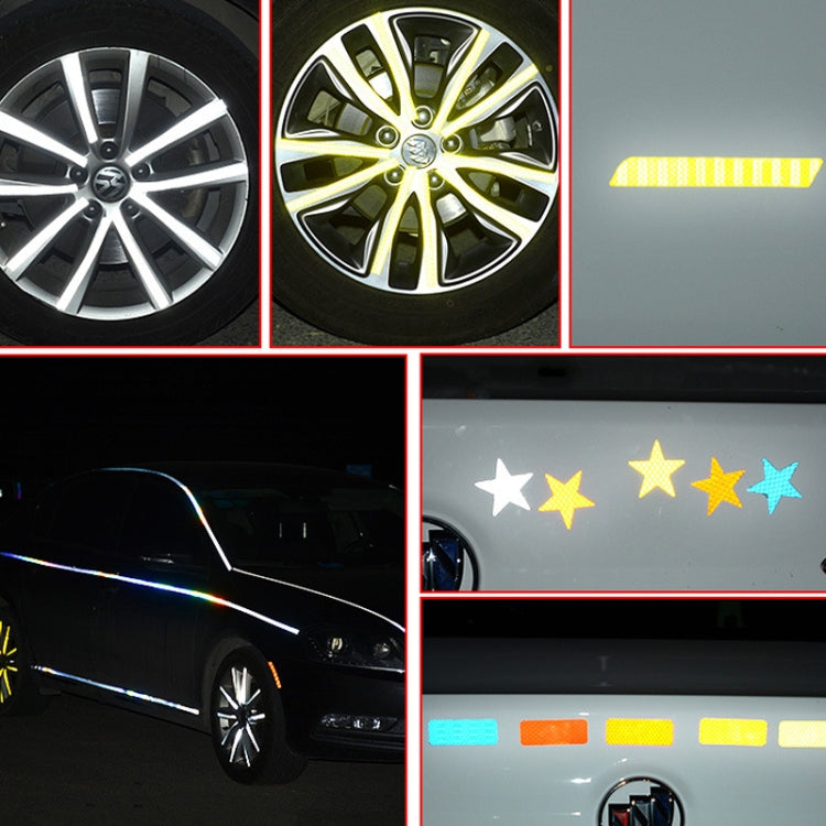 Bicycle Honeycomb Reflective Sticker Night Reflective Logo Grid Stripe Warning Strip(Blue) - Decorative Accessories by PMC TechLife | Online Shopping South Africa | PMC TechLife | Buy Now Pay Later Mobicred