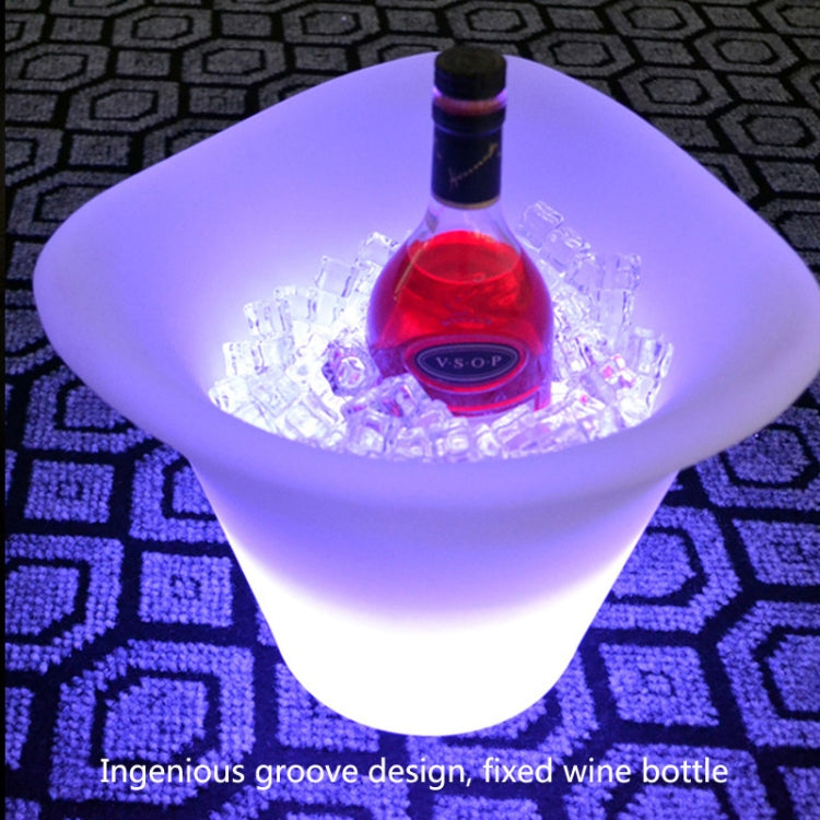 ES-IC014 Waterproof LED Luminous Ice Bucket For Bars, US Plug, Size: 27x27x30cm - Novelty Lighting by PMC TechLife | Online Shopping South Africa | PMC TechLife | Buy Now Pay Later Mobicred