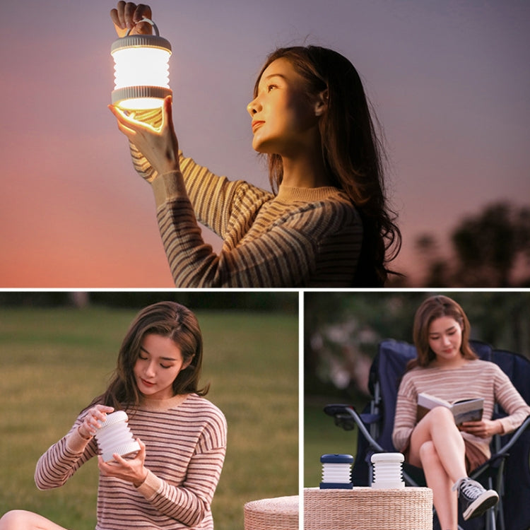 Outdoor Folding Magnetic LED Emergency Camping Light(Blue) - Camping Lighting by PMc TechLife | Online Shopping South Africa | PMc TechLife | Buy Now Pay Later Mobicred