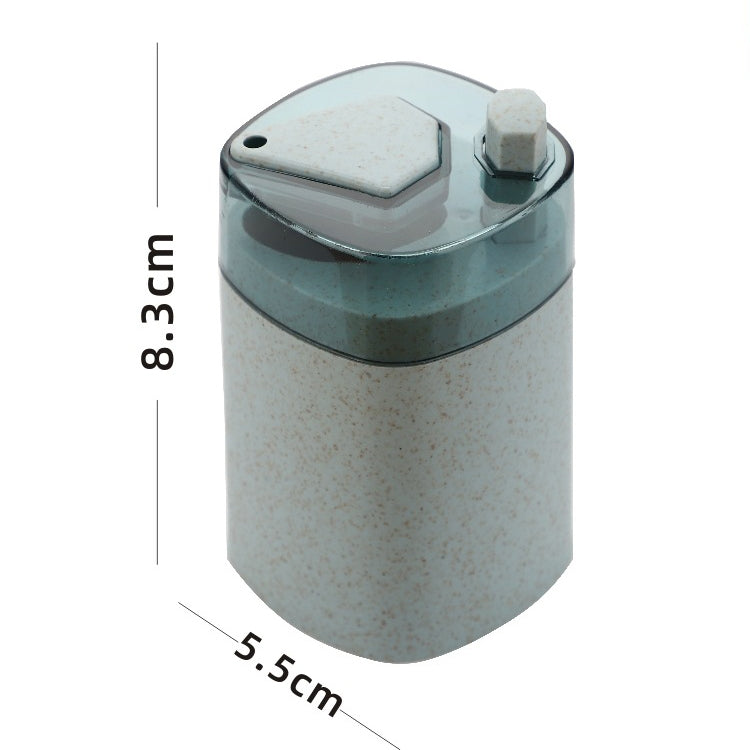 MS-263 Press Toothpick Box Kitchen Gadget(Wheat Green) - Toothpick Boxes by PMC TechLife | Online Shopping South Africa | PMC TechLife | Buy Now Pay Later Mobicred