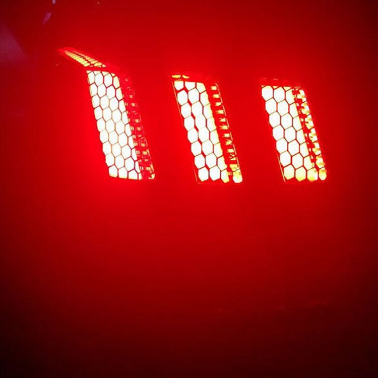 5 PCS Car Honeycomb Tail Lamp Film Universal Personality Modified Light Film Sticker(Bright Black) - Auto Film by PMC Jewellery | Online Shopping South Africa | PMC Jewellery | Buy Now Pay Later Mobicred