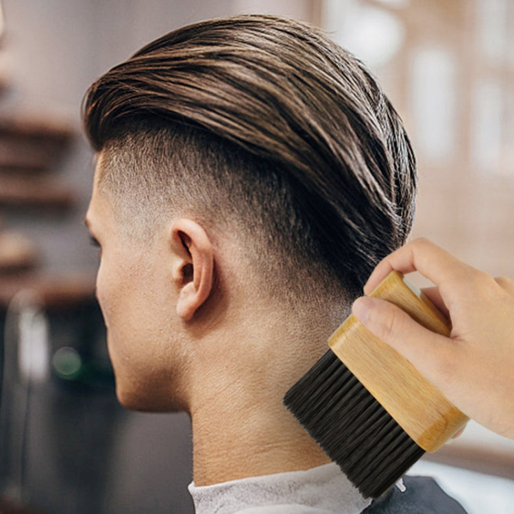 Flat Shredded Hair Brush Haircut And Neck Cleaning Brush(Wood Color) - free shipping - PMC TechLife - Order now!