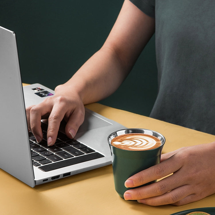 304 Stainless Steel Coffee Capsule Cup Double Insulation Coffee Cup, Style: Large Green - free shipping - PMC TechLife - Order now!