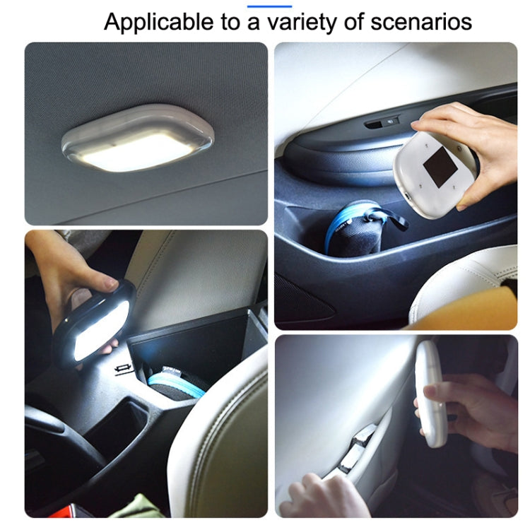 Y-975 Car Reading LED Trunk Light(Beige Shell - White Light) - Dome Lights by PMC Jewellery | Online Shopping South Africa | PMC Jewellery | Buy Now Pay Later Mobicred