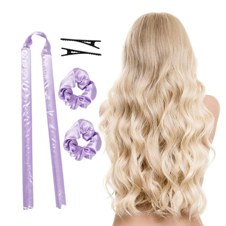 TZ403-1-1 5 In 1 Lazy EVA No Hot Foam Curler(Dream Purple) - free shipping - PMC TechLife - Order now!