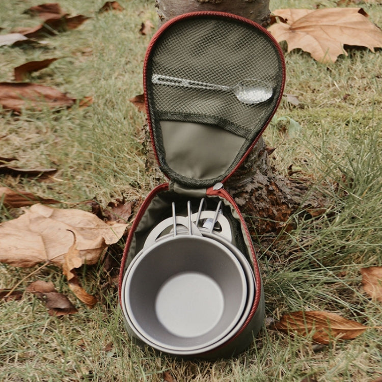 CAMPSOR Outdoor Camping Barbecue Tableware Storage Bag(Khaki) - free shipping - PMC TechLife - Order now!