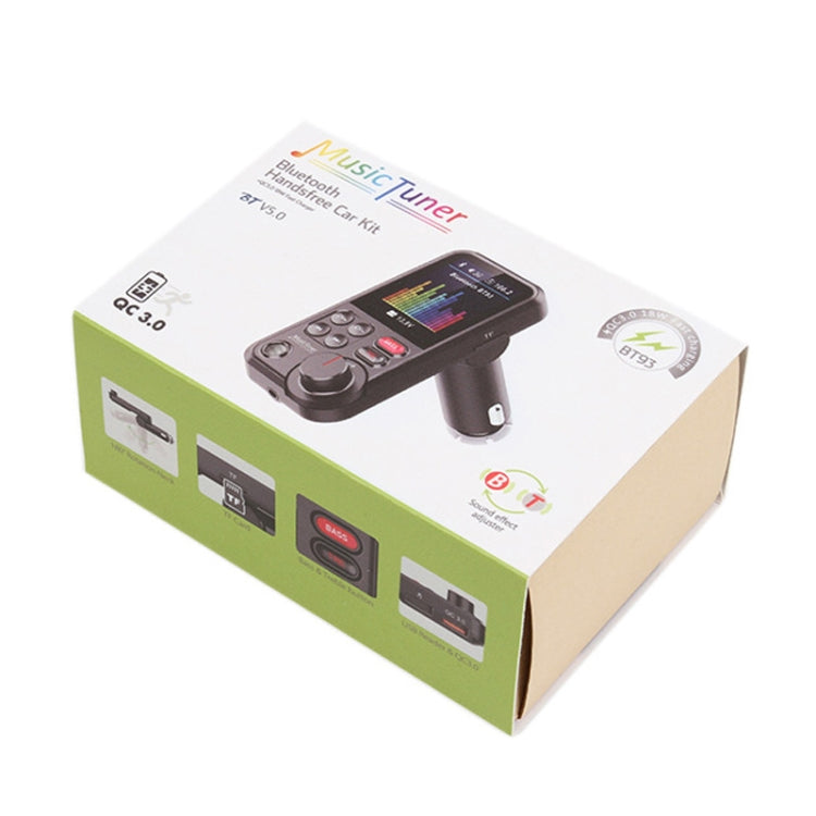 BT93 Color Screen Car MP3 Bluetooth Player(Black) - free shipping - PMC TechLife - Order now!