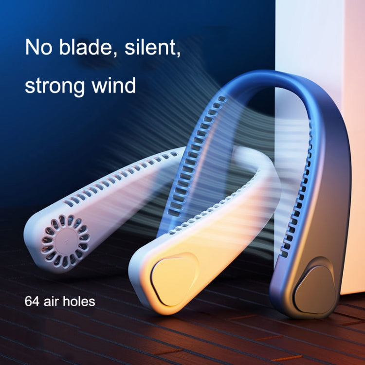 F2 USB Outdoor Portable Hanging Neck Fan(White) - Electric Fans by PMC TechLife | Online Shopping South Africa | PMC TechLife | Buy Now Pay Later Mobicred