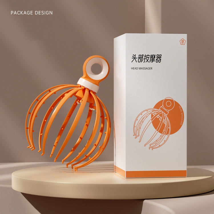 D18 Head Massager Relax Scalp Meridian Massager, Style: 12 Claw (Pink) - free shipping - PMC TechLife - Order now!