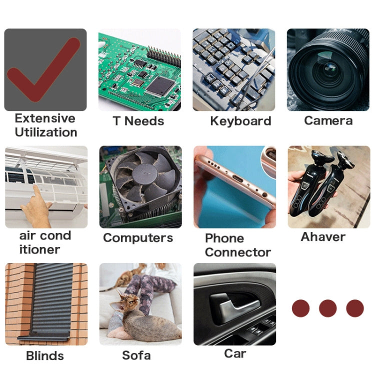 WD-1819 High Power USB Portable Computer Keyboard Duster, Battery Capacity: 6000mAh (Black) - free shipping - PMC Jewellery - Order now!