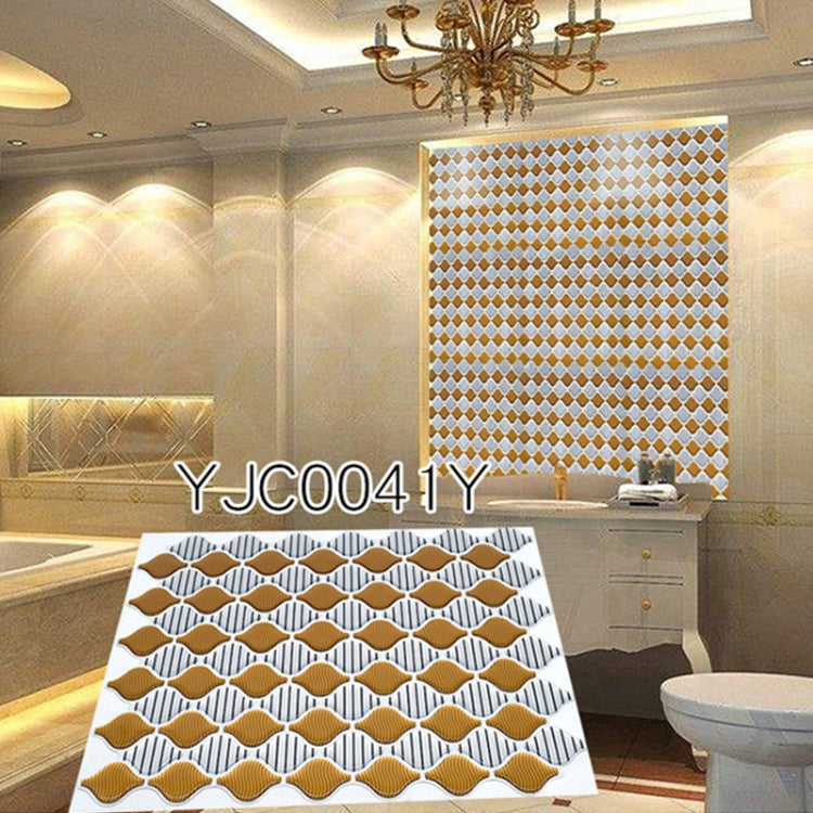 Home 3D Stereo Waterproof Crystal Epoxy Wall Sticker(YJC0056Y) - Wall Tile Stickers by PMc TechLife | Online Shopping South Africa | PMc TechLife | Buy Now Pay Later Mobicred