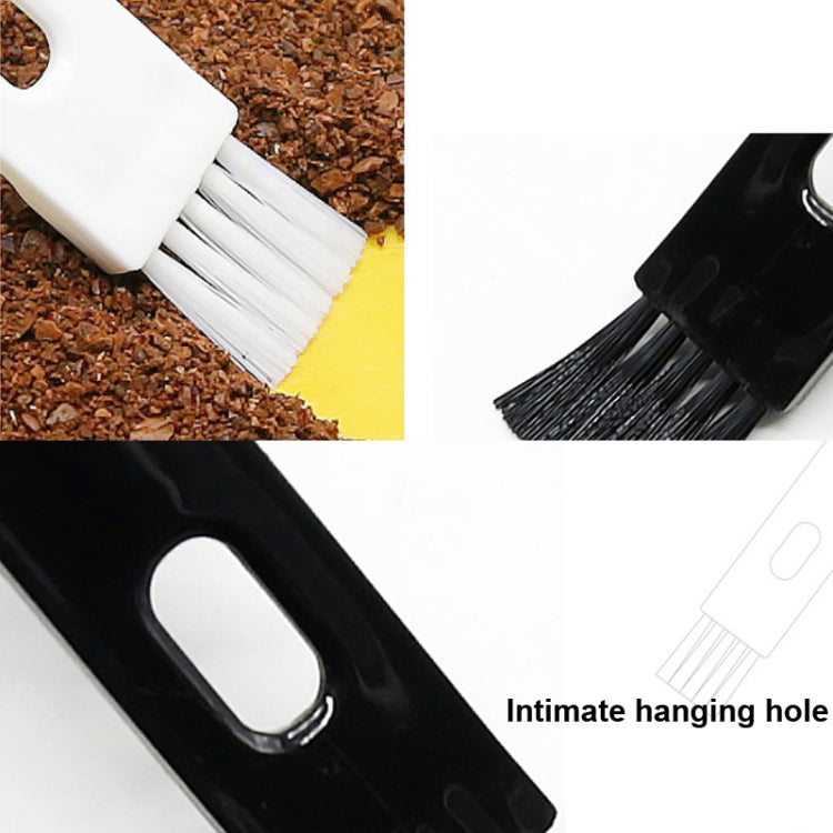 10 PCS Semi-automatic Coffee Machine Cleaning Brush Coffee Bean Spoon(Black) - free shipping - PMC TechLife - Order now!