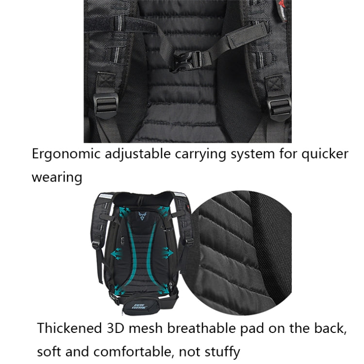 MOTOCENTRIC 11-MC-0077 Motorcycle EVA Turtle Shell Shape Riding Backpack(Red) - free shipping - PMC TechLife - Order now!