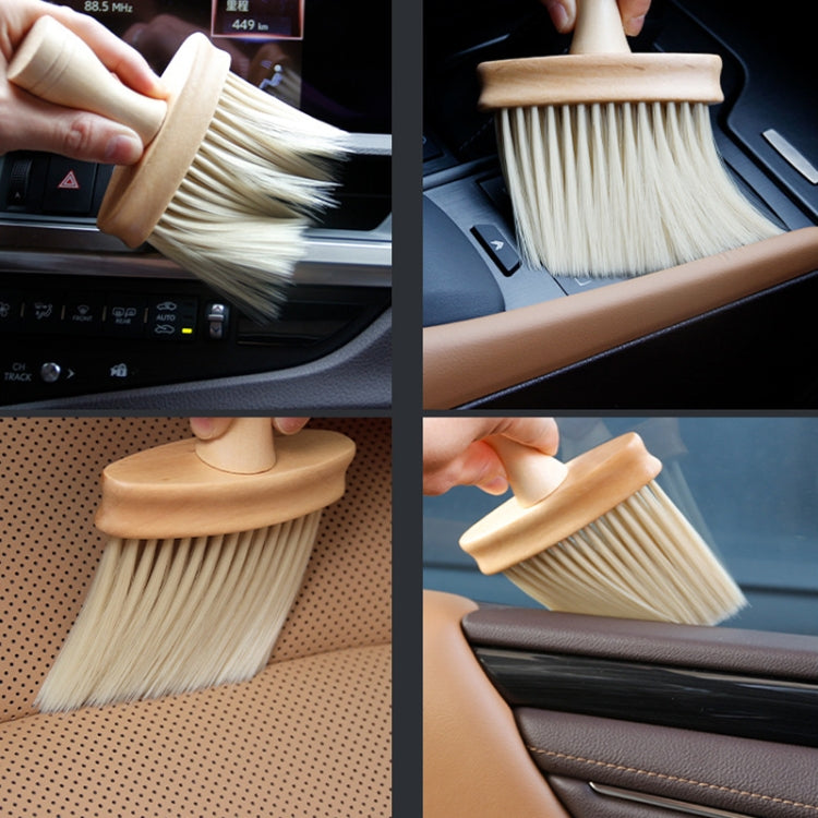 3 PCS Car Air Conditioning Vent Cleaning Brush Interior Cleaning Detail Brush(1950) - Car washing supplies by PMC Jewellery | Online Shopping South Africa | PMC Jewellery | Buy Now Pay Later Mobicred