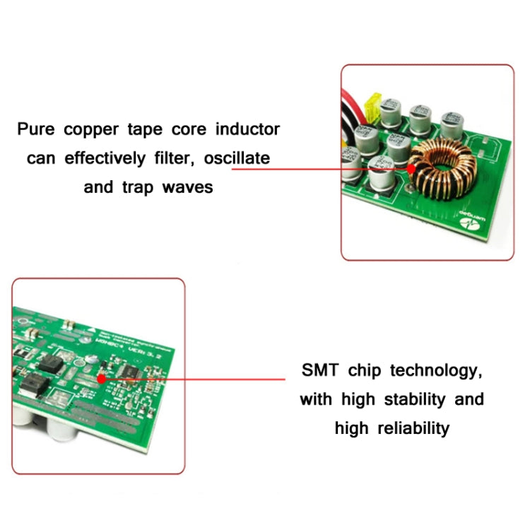 72W 12V To 24V 3A Waterproof Car Voltage Regulator(WG-12S2403) - Others by PMC TechLife | Online Shopping South Africa | PMC TechLife | Buy Now Pay Later Mobicred