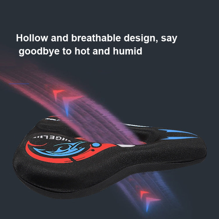 Bicycle Seat Cover Thickened Silicone Shock-absorbing Saddle Cover(Blue) - Bicycle Saddle by PMc TechLife | Online Shopping South Africa | PMc TechLife | Buy Now Pay Later Mobicred