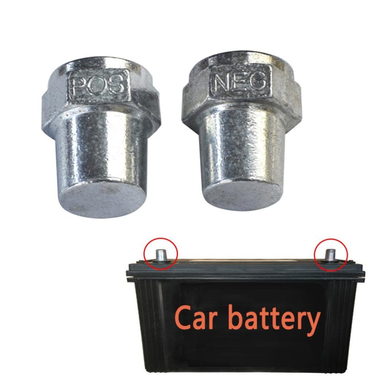 3 Pairs Car Battery Pile Header Circular Column Battery Maintenance Modification Accessories - Booster Cable & Clip by PMC TechLife | Online Shopping South Africa | PMC TechLife | Buy Now Pay Later Mobicred