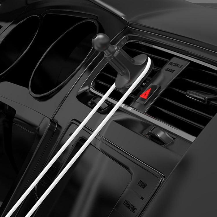 6 PCS Car Air Outlet Mobile Phone Bracket Base Can Clip Data Cable, Size: 15mm Ball Head - Universal Car Holders by PMC Jewellery | Online Shopping South Africa | PMC Jewellery | Buy Now Pay Later Mobicred